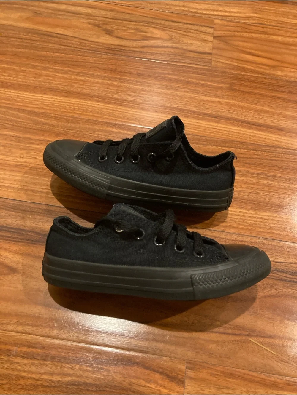 Converse All Star Unisex Kids Low Top Lace-Up Sneakers Black US 11 EU 28 314786F